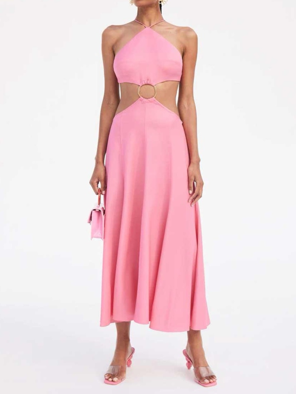 Cult Gaia Nadeesha Dress in Blossom Pink - Size M